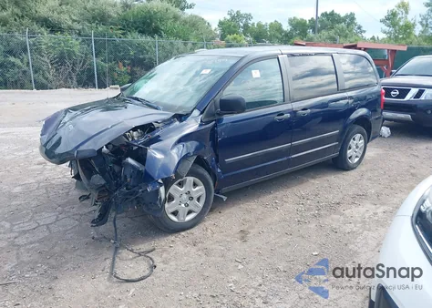 2013 Ram Cargo Tradesman из США, поврежденный, VIN 2C4JRGAG7DR781870